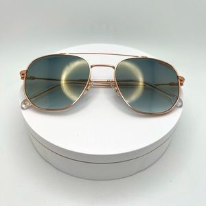 Carrera 236/S Rose Gold/Green Shaded Men’s Sunglasses